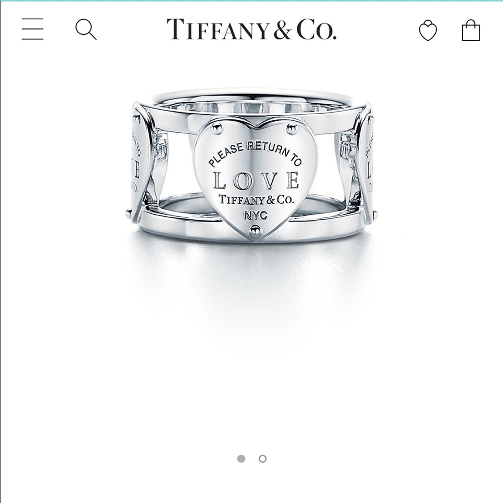 TIFFANY & CO. LOVE WIDE RING